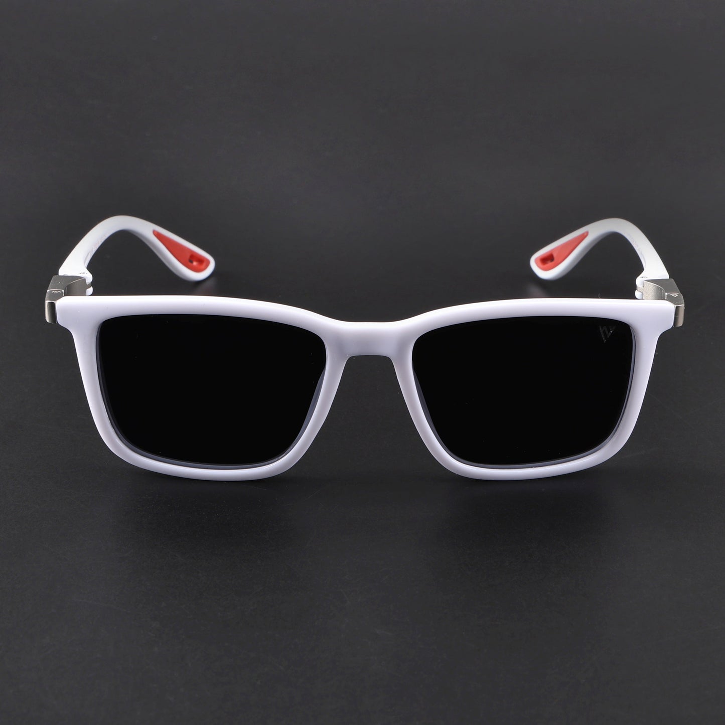 Beast | White Polarized Square Sunglasses | PMG6636