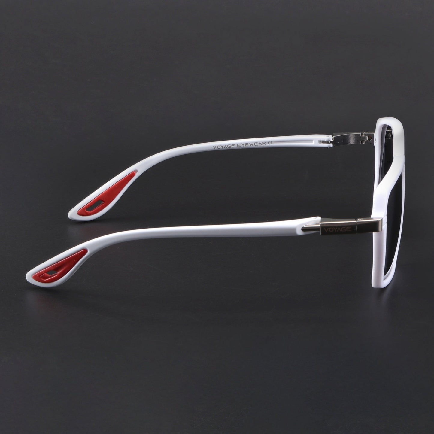 Hydra | White Polarized Square Sunglasses | PMG6656