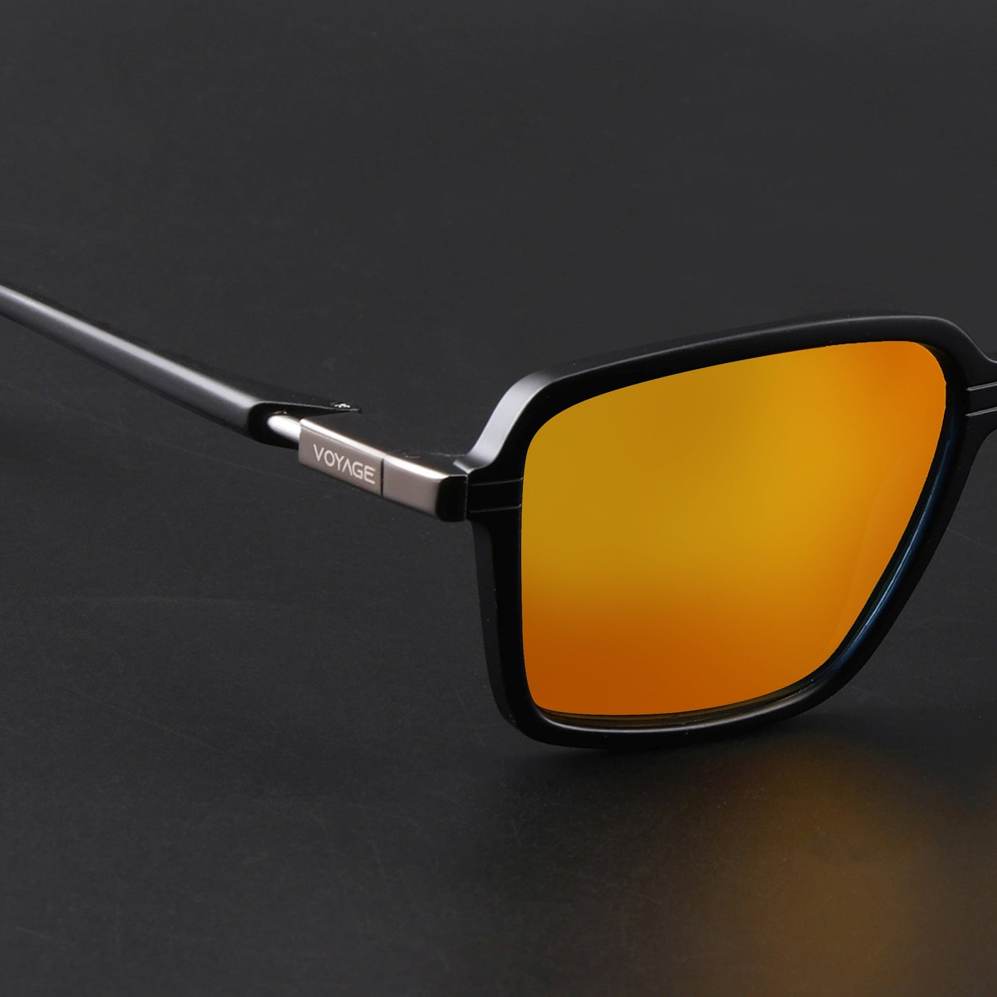 Hydra | Multicolor Reflector Polarized Square Sunglasses | PMG6658
