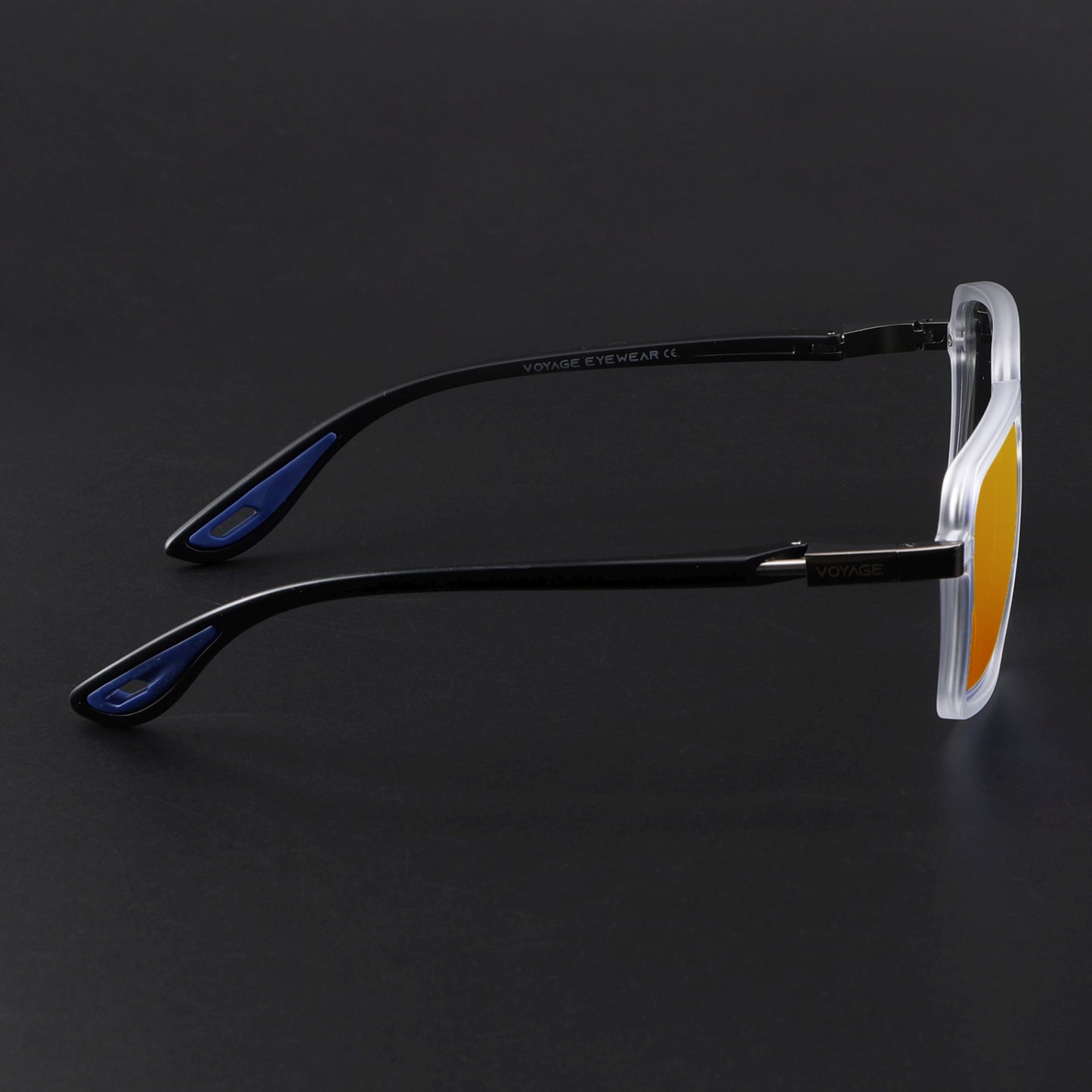 Hydra | Aqua Blue Reflector Polarized Square Sunglasses | PMG6659