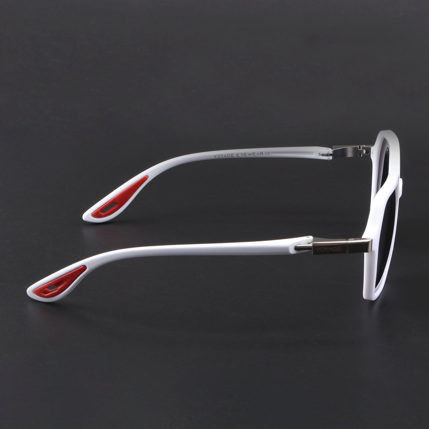 EdgeX | White Polarized Hexagon Sunglasses | PMG6642