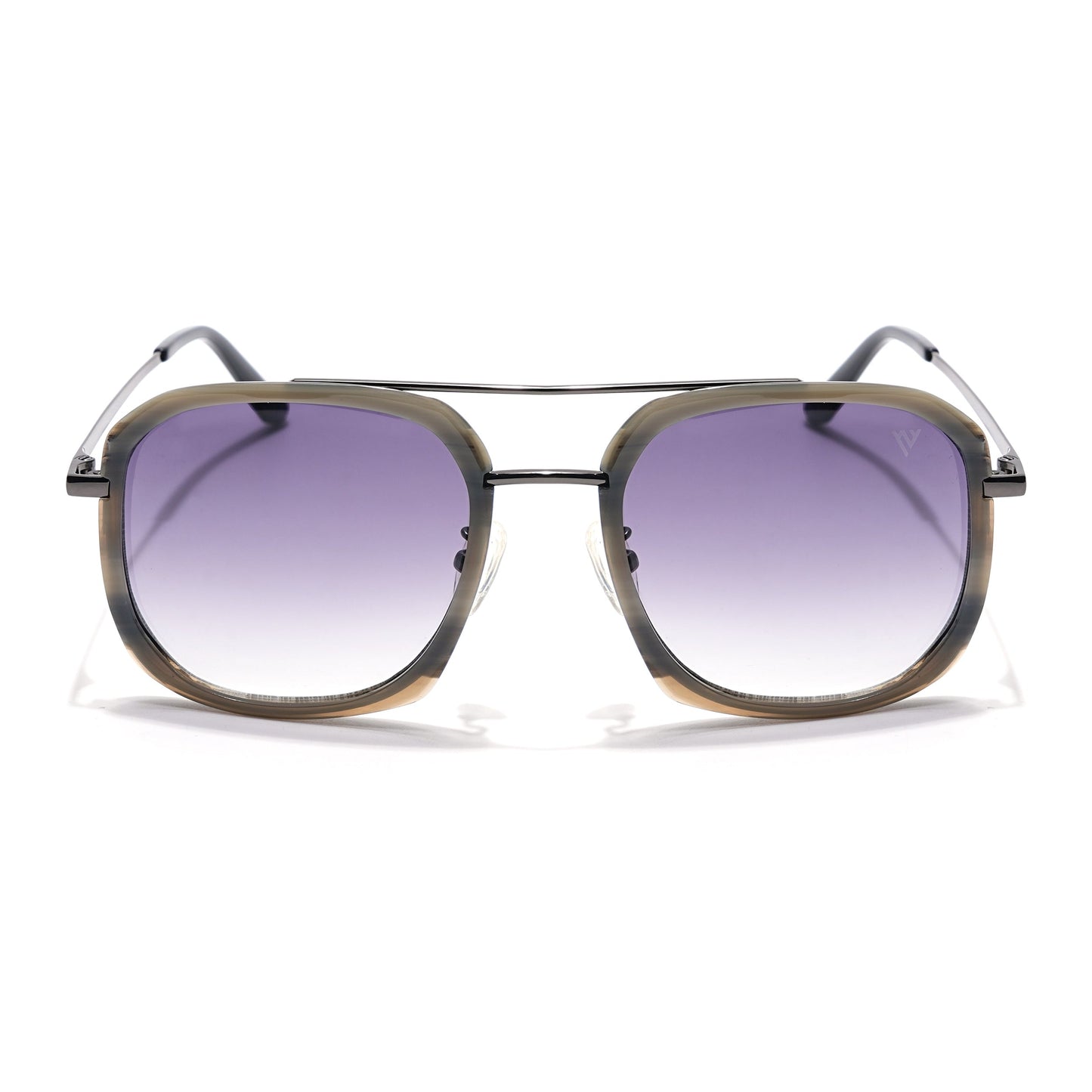 Voyage Select Wayfarer Sunglasses (Grey & Clear Lens | Grey Frame - SLMG6113)