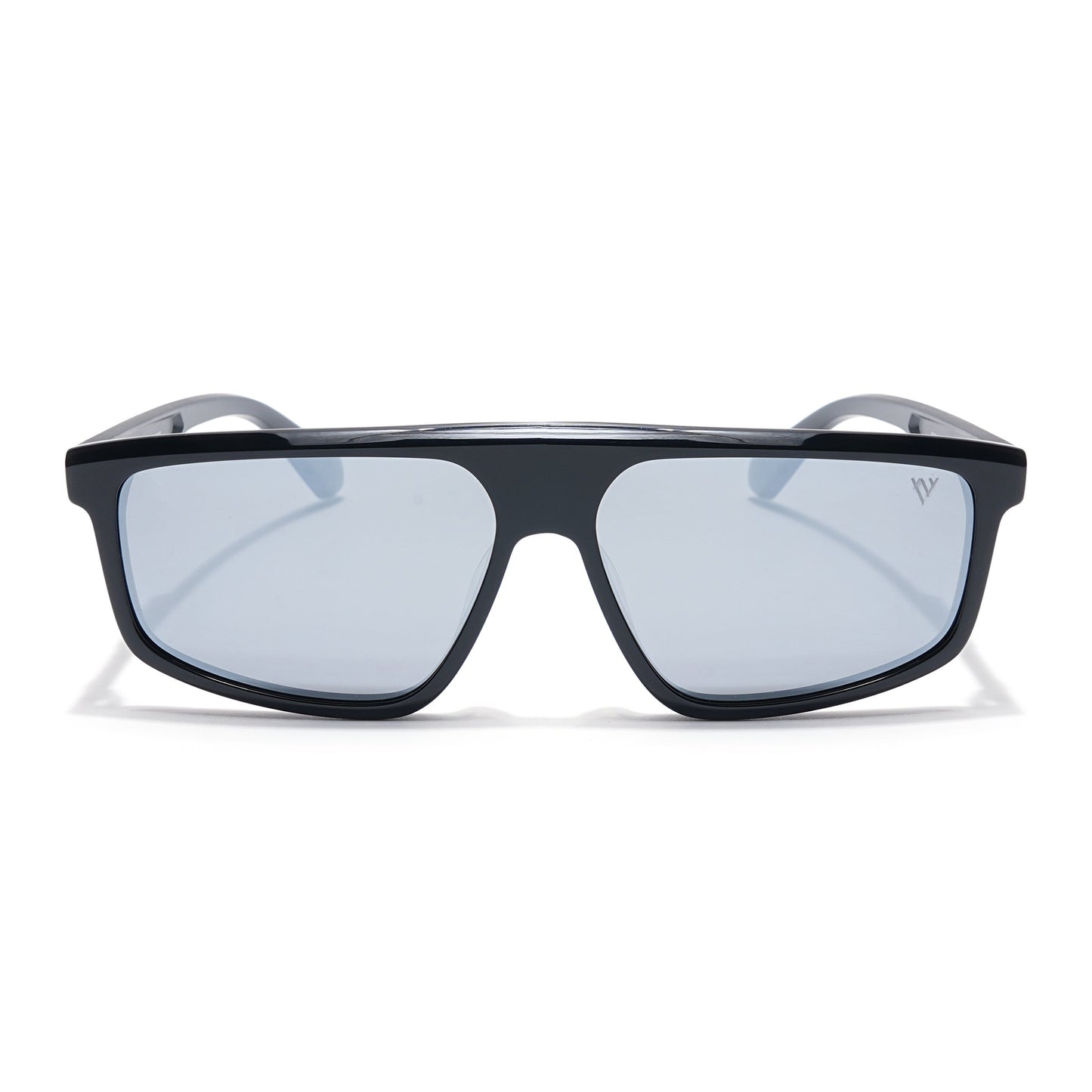 Voyage Select Rectangle Sunglasses (Grey Lens | Black Frame - SLPMG6200)