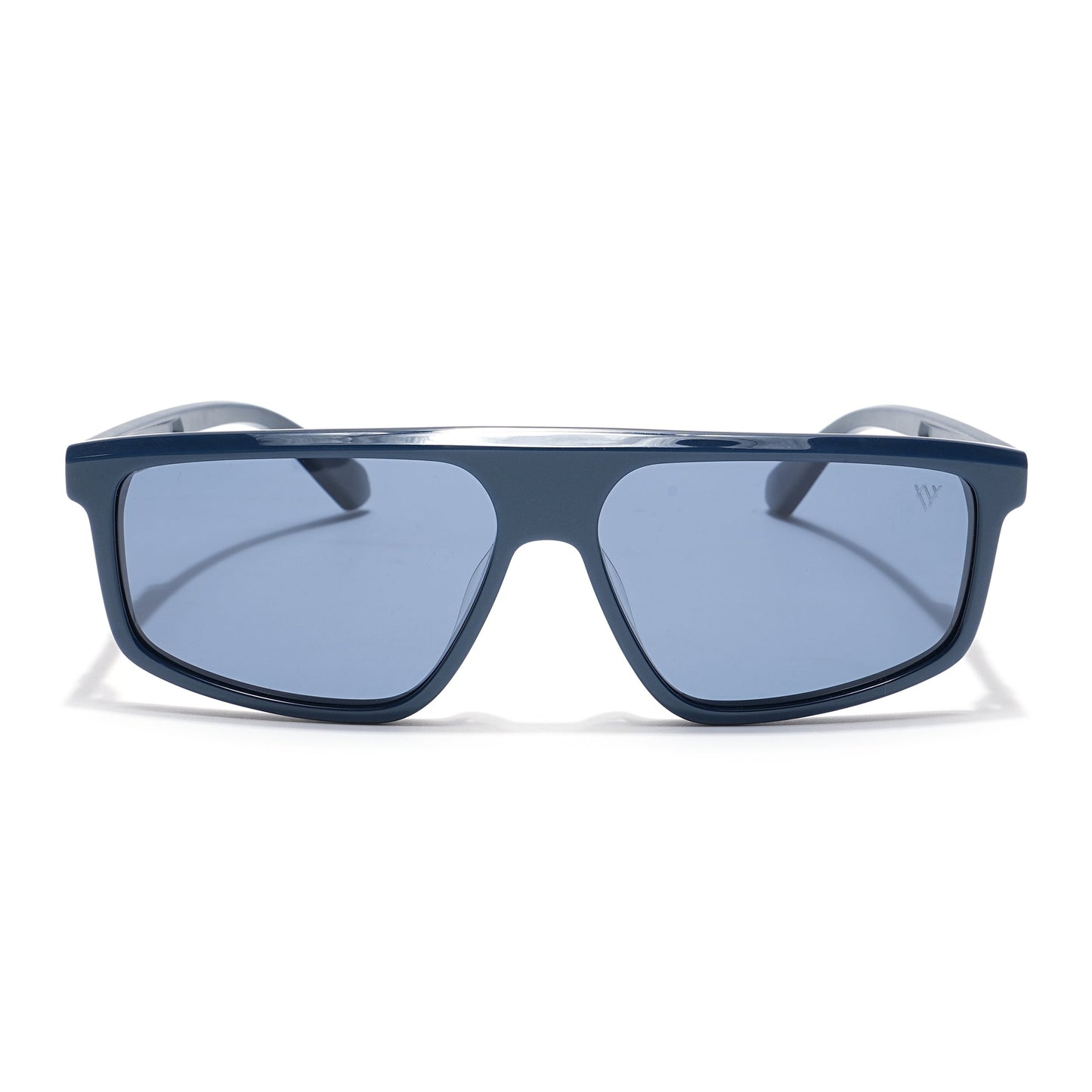 Voyage Select Rectangle Sunglasses (Blue Lens | Navy Blue Frame - SLPMG6203)