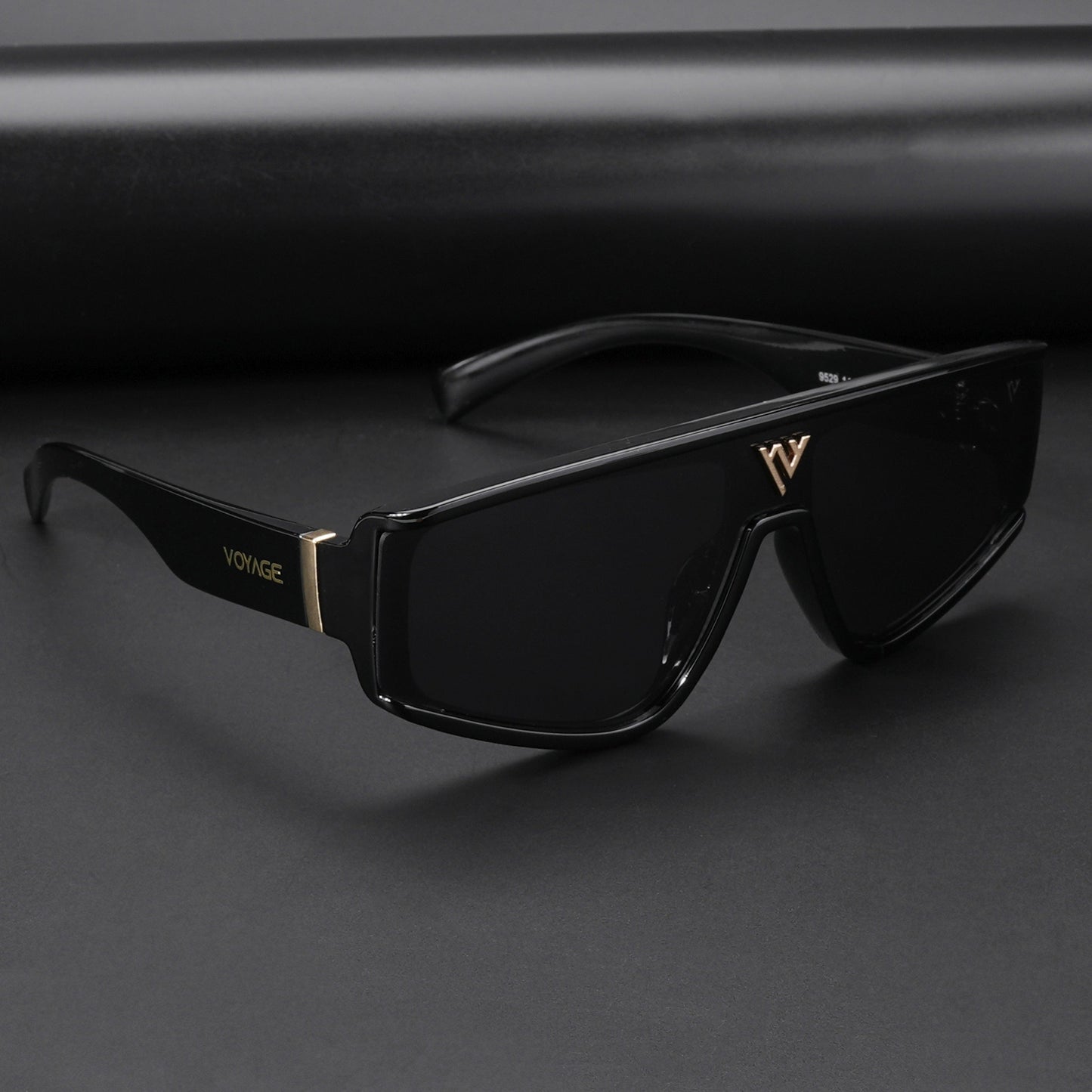 Technics | Black Polarized Sunglasses | Black Lens - PMG5588