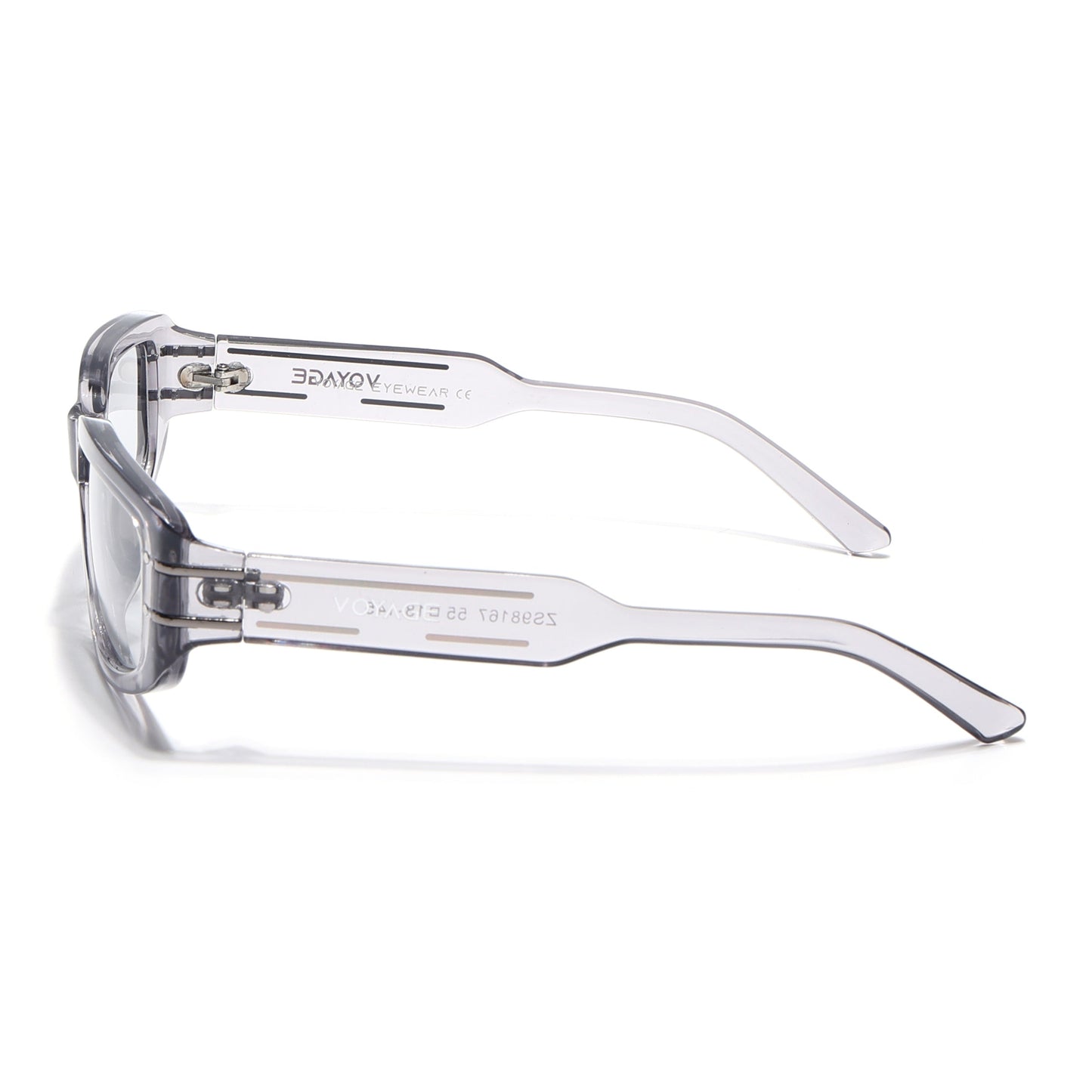 Ash | Grey Rectangle Sunglasses | MG6704