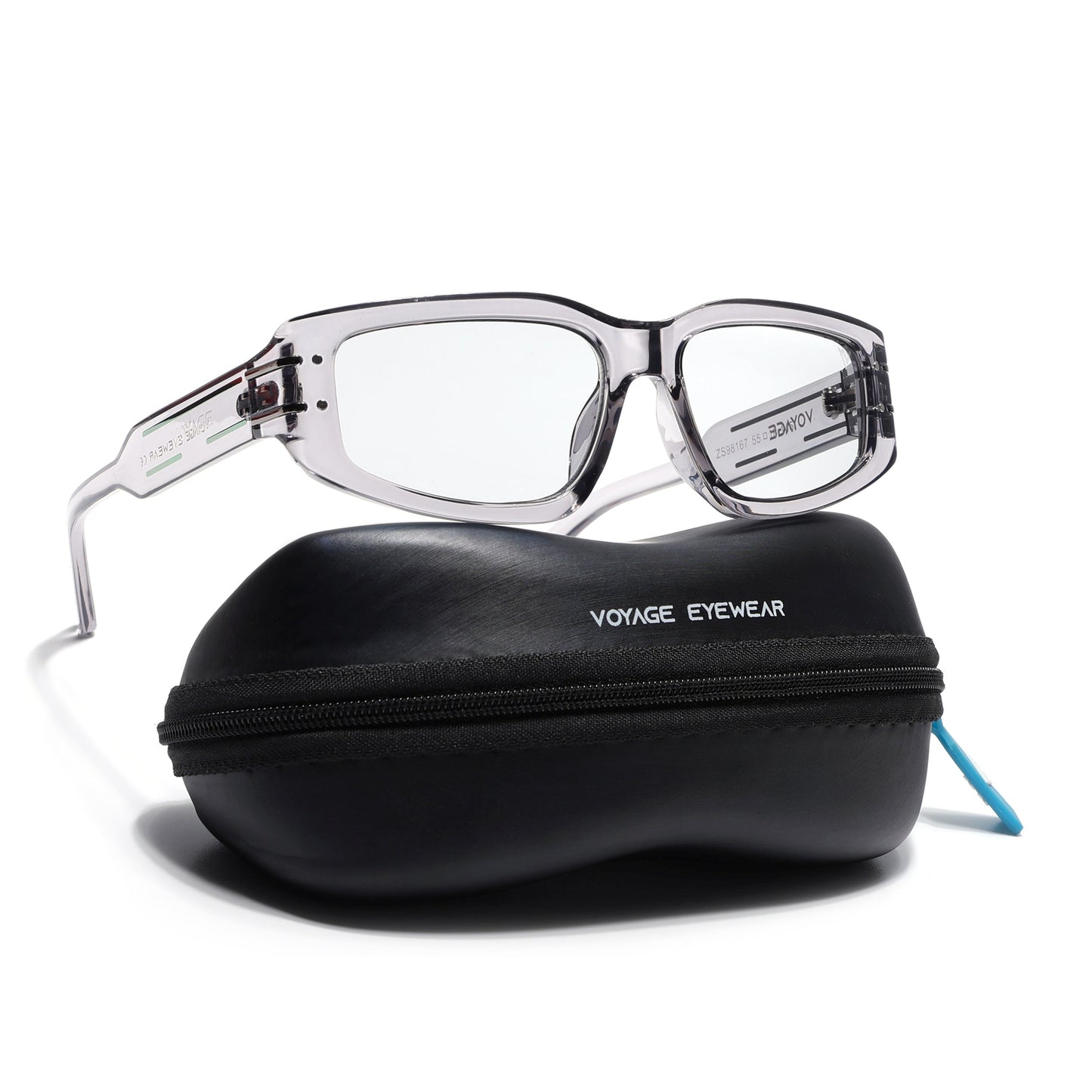 Ash | Grey Rectangle Sunglasses | MG6704