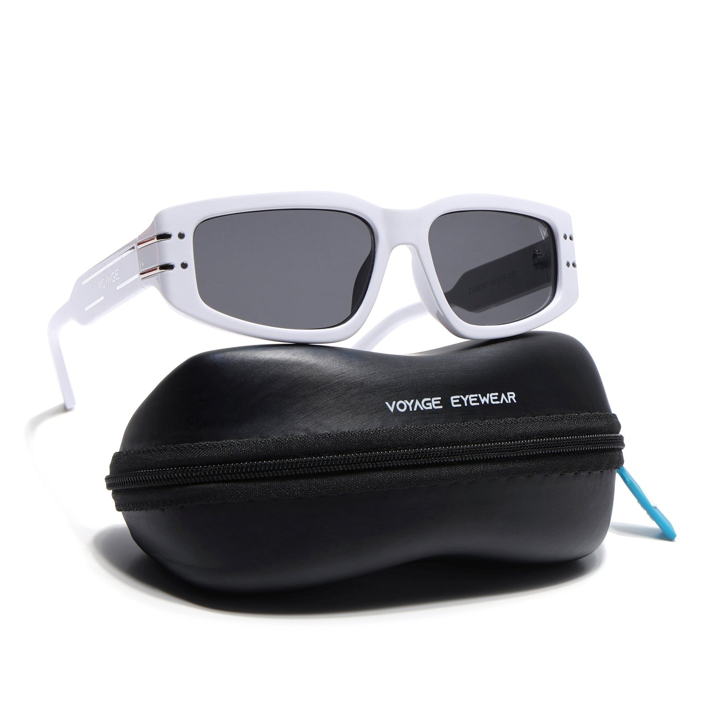 Ash | White Rectangle Sunglasses | MG6707