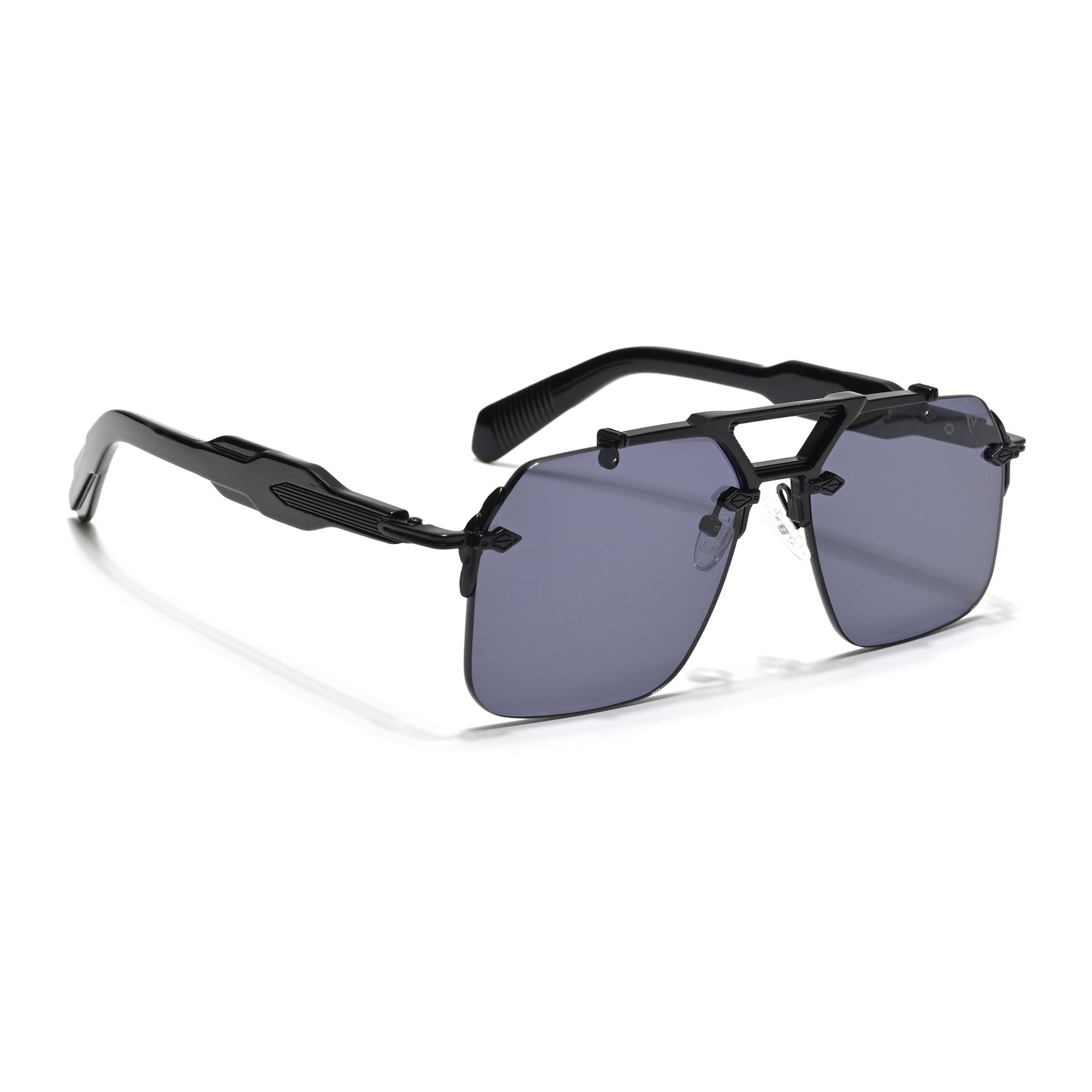 Hawk | Black Wayfarer Sunglasses | Black Frame - MG5876