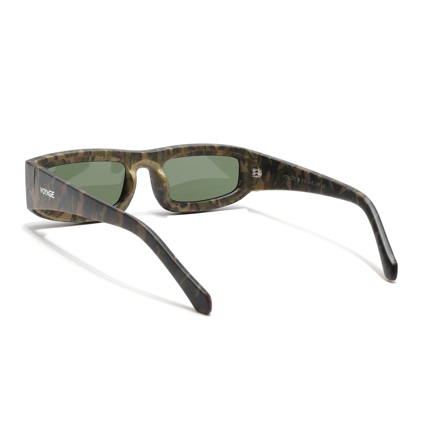 Old Smuggler | Militry Unisex Sunglasses | Green Lens - MG6578