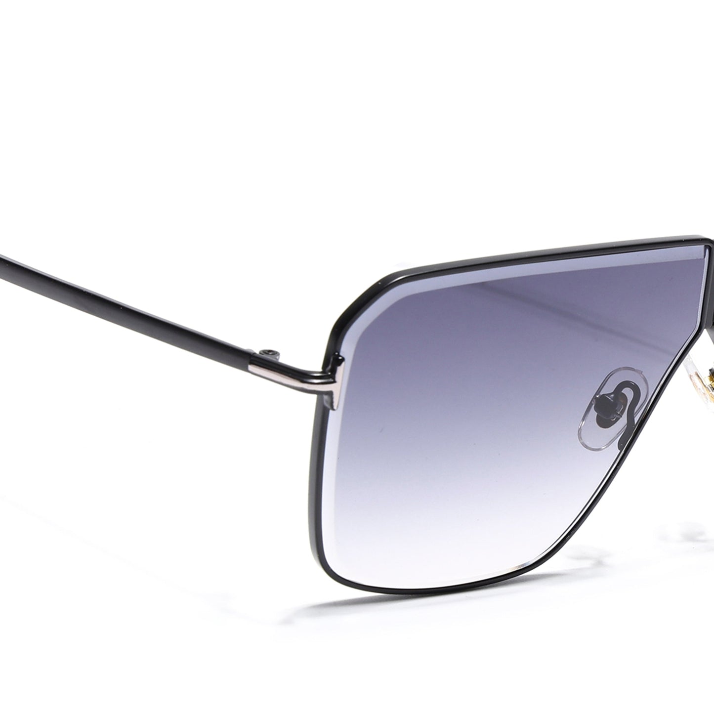 Zephy | Black Wayfarer Sunglasses for Men & Women | Grey & Clear Lens - MG7316