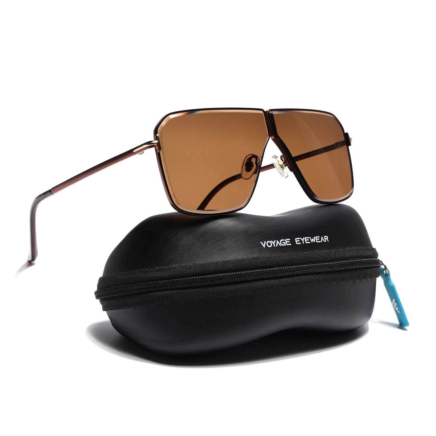 Zephy | Brown Wayfarer Sunglasses | Brown Lens - MG7320