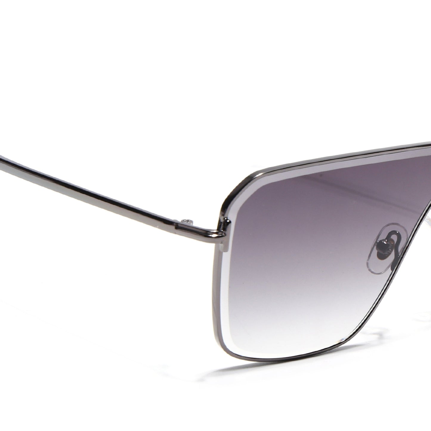 Zephy | Grey Wayfarer Sunglasses | Olive & Clear Lens - MG7321