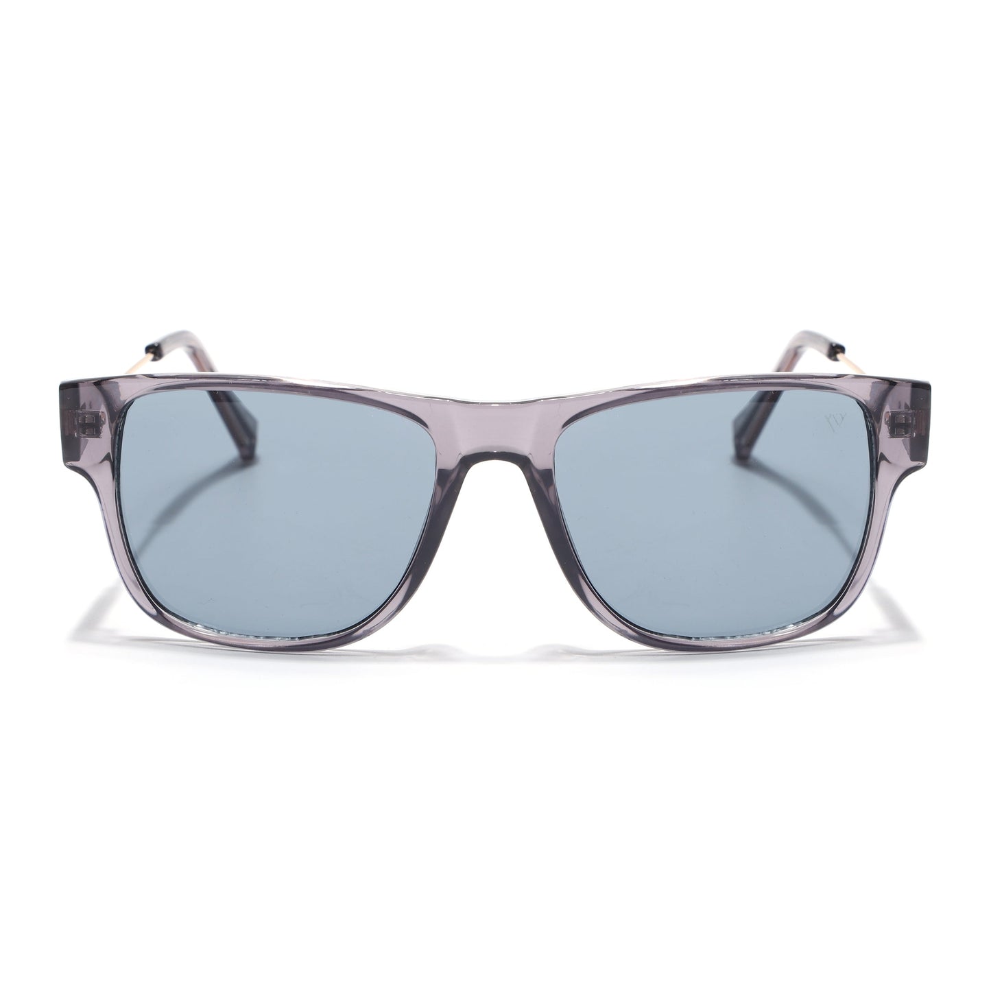 Square Sunglasses for Men & Women (Grey Lens | Grey Frame - SLMG7237)