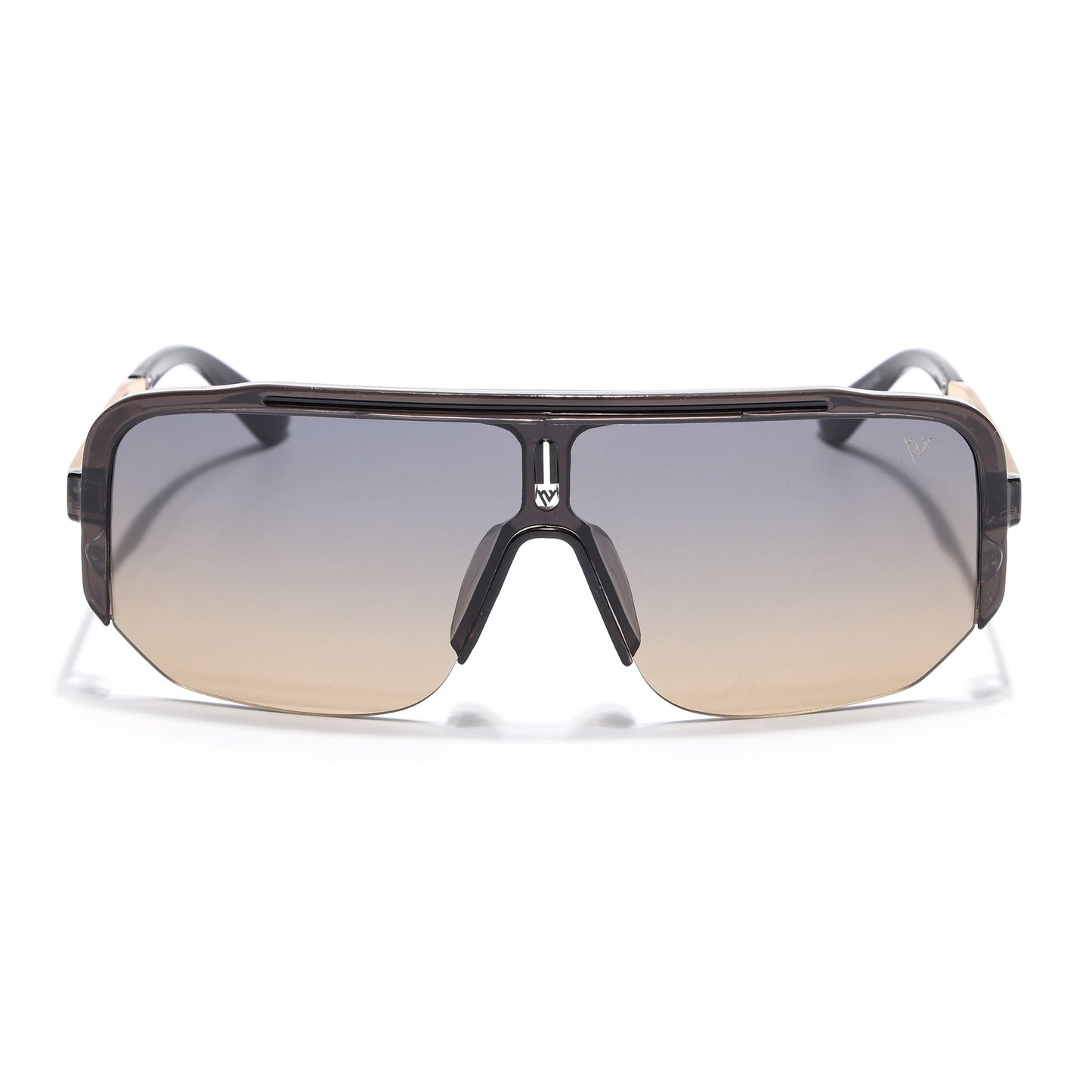 Knox | Grey Wayfarer Sunglasses | Grey & Brown Lens - MG7323