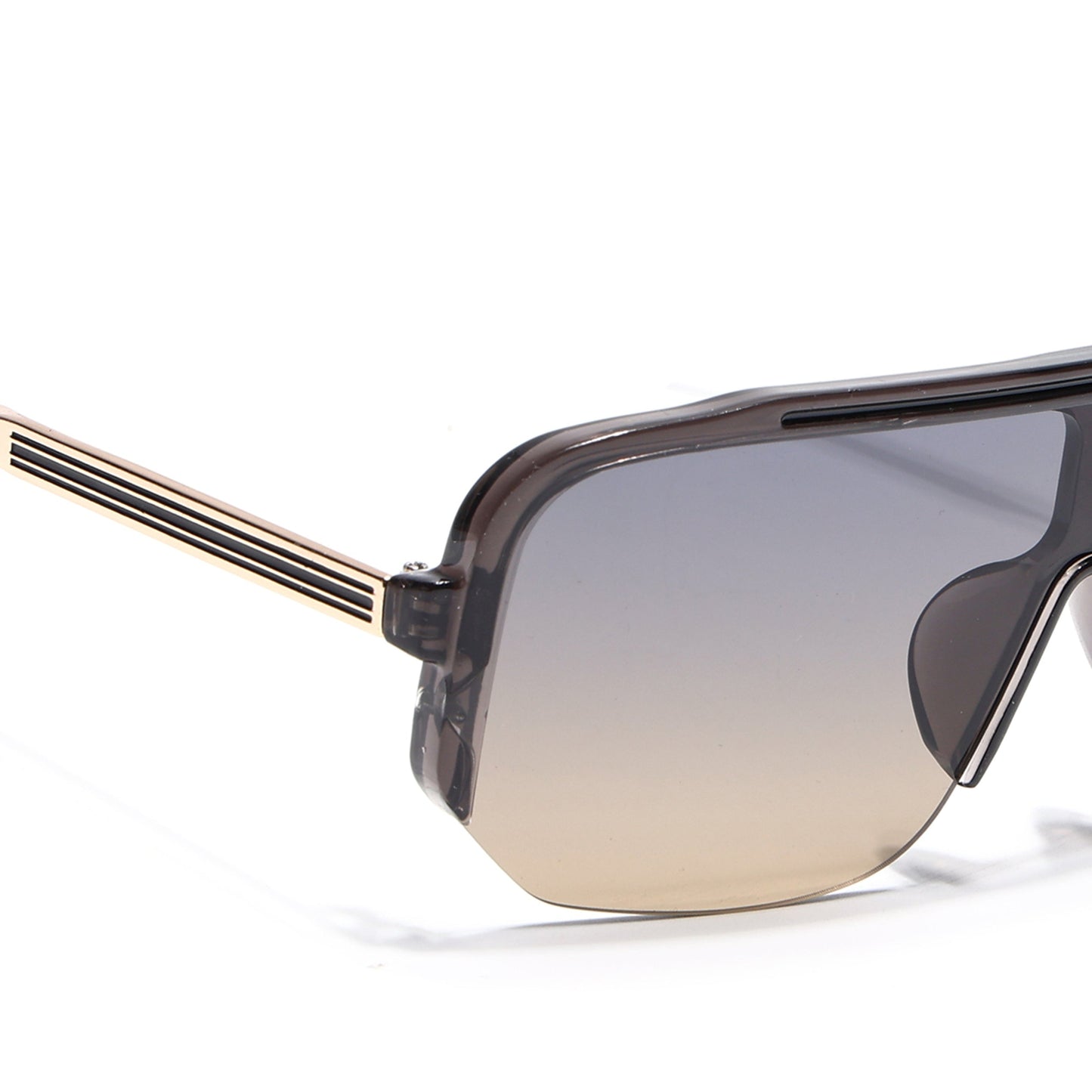 Knox | Grey Wayfarer Sunglasses | Grey & Brown Lens - MG7323
