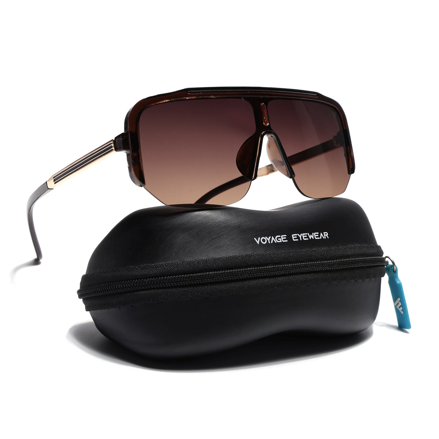 Knox | Brown Wayfarer Sunglasses | Brown Lens | Brown Frame - MG7326