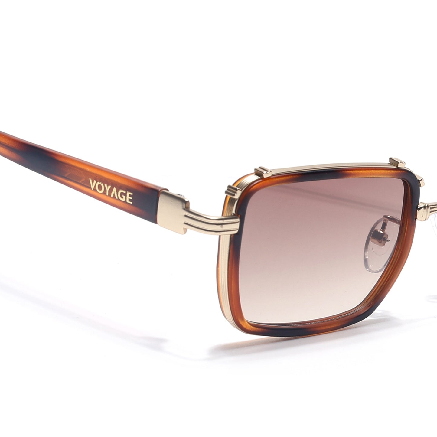Chisel | Demi Brown Square Sunglasses | Brown Lens - MG7056
