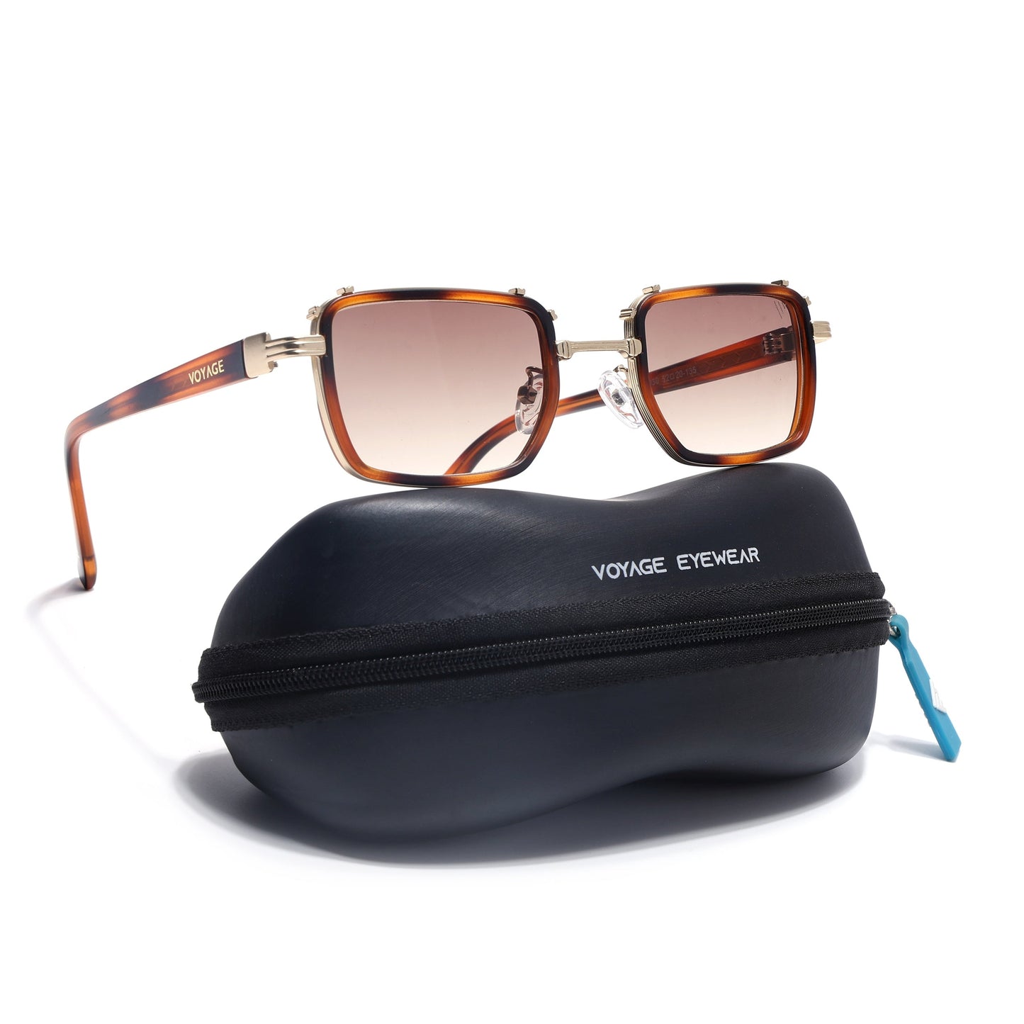 Chisel | Demi Brown Square Sunglasses | Brown Lens - MG7056