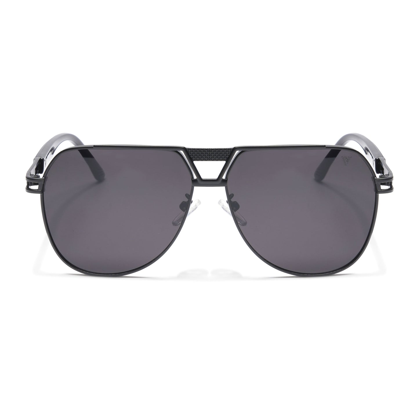 Aviator Sunglasses (Black Lens | Black Frame - MG5203)