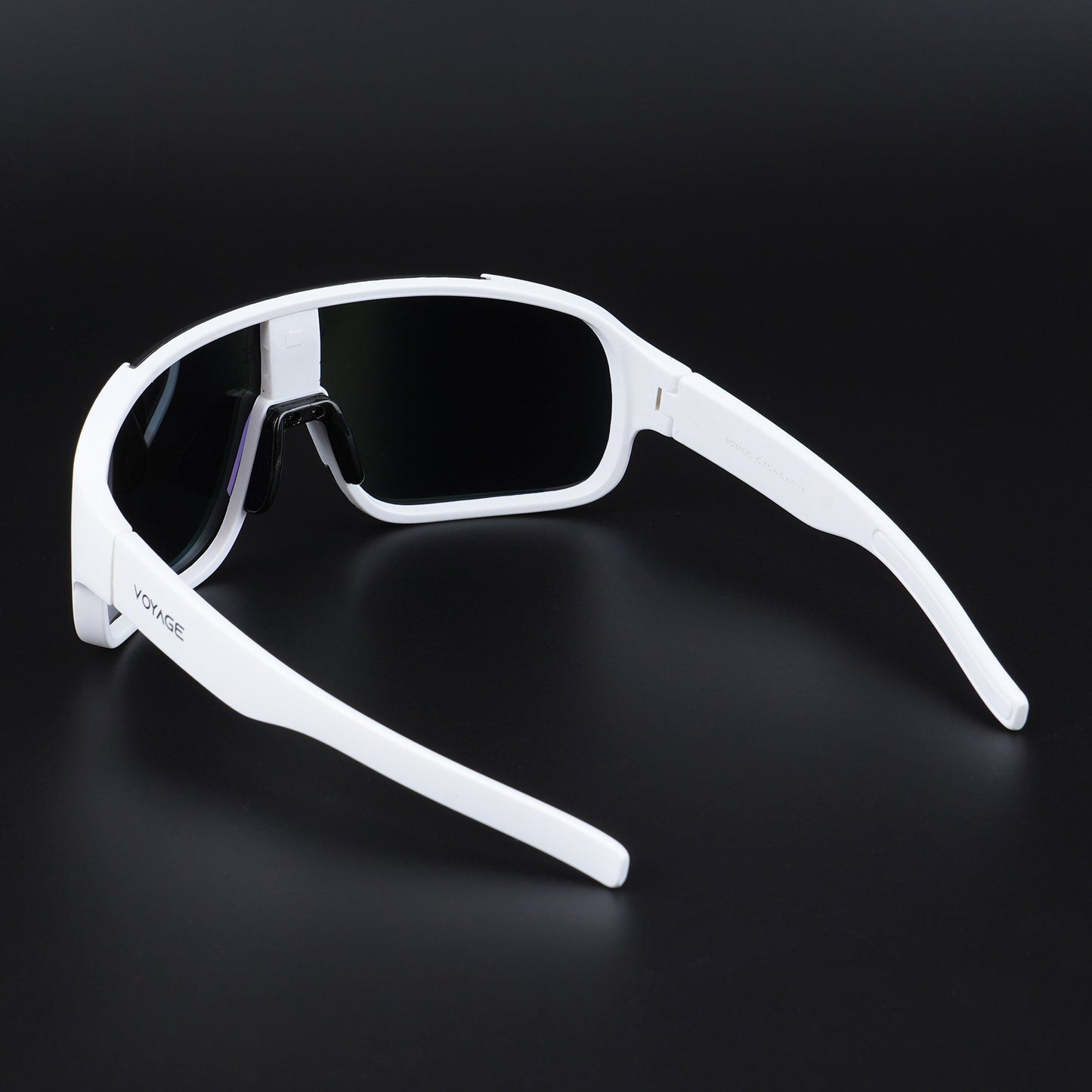 Drift Sunglasses (Multicolor Lens | White Frame - MG5519)