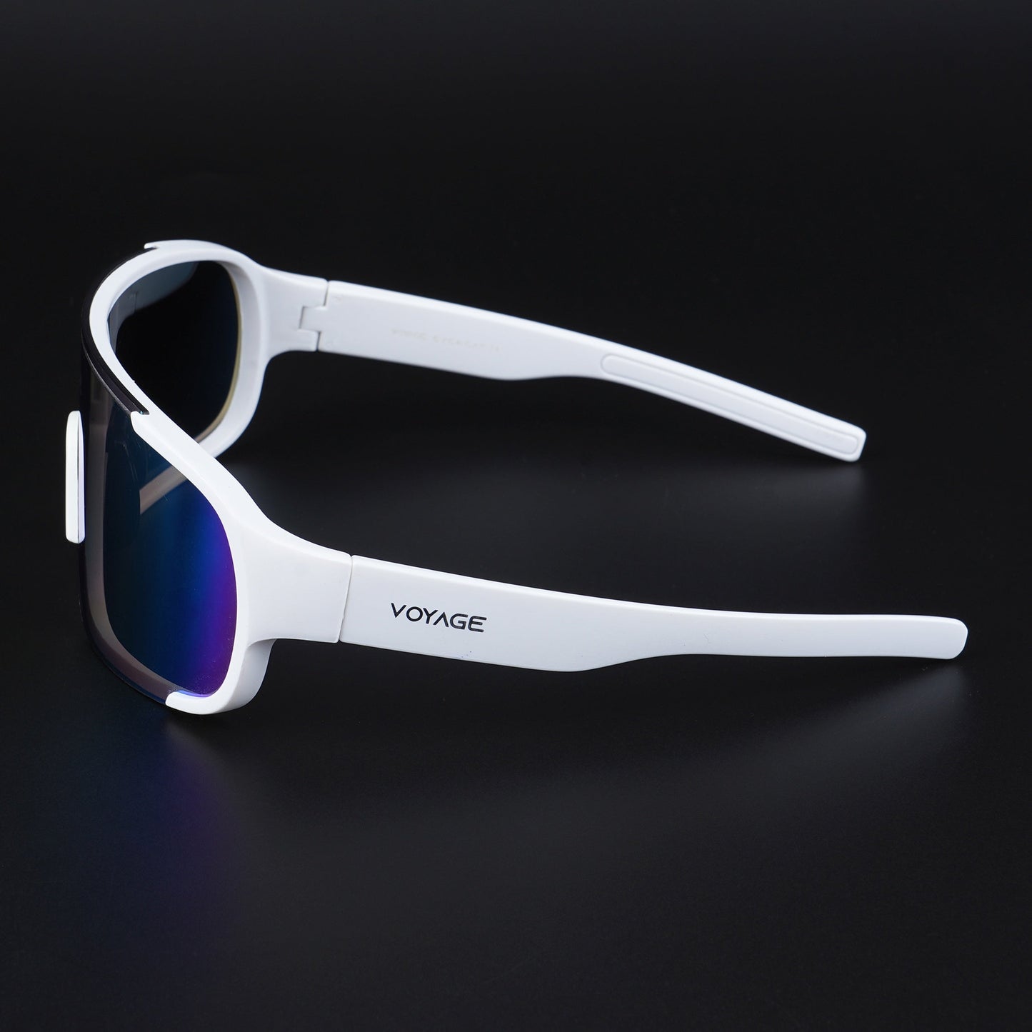 Drift Sunglasses (Multicolor Lens | White Frame - MG5519)