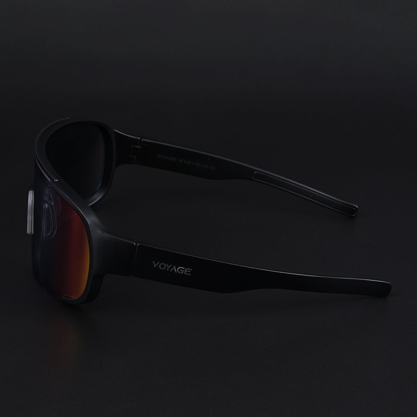 Drift Sunglasses (Multicolor Lens | Black Frame - MG5516)