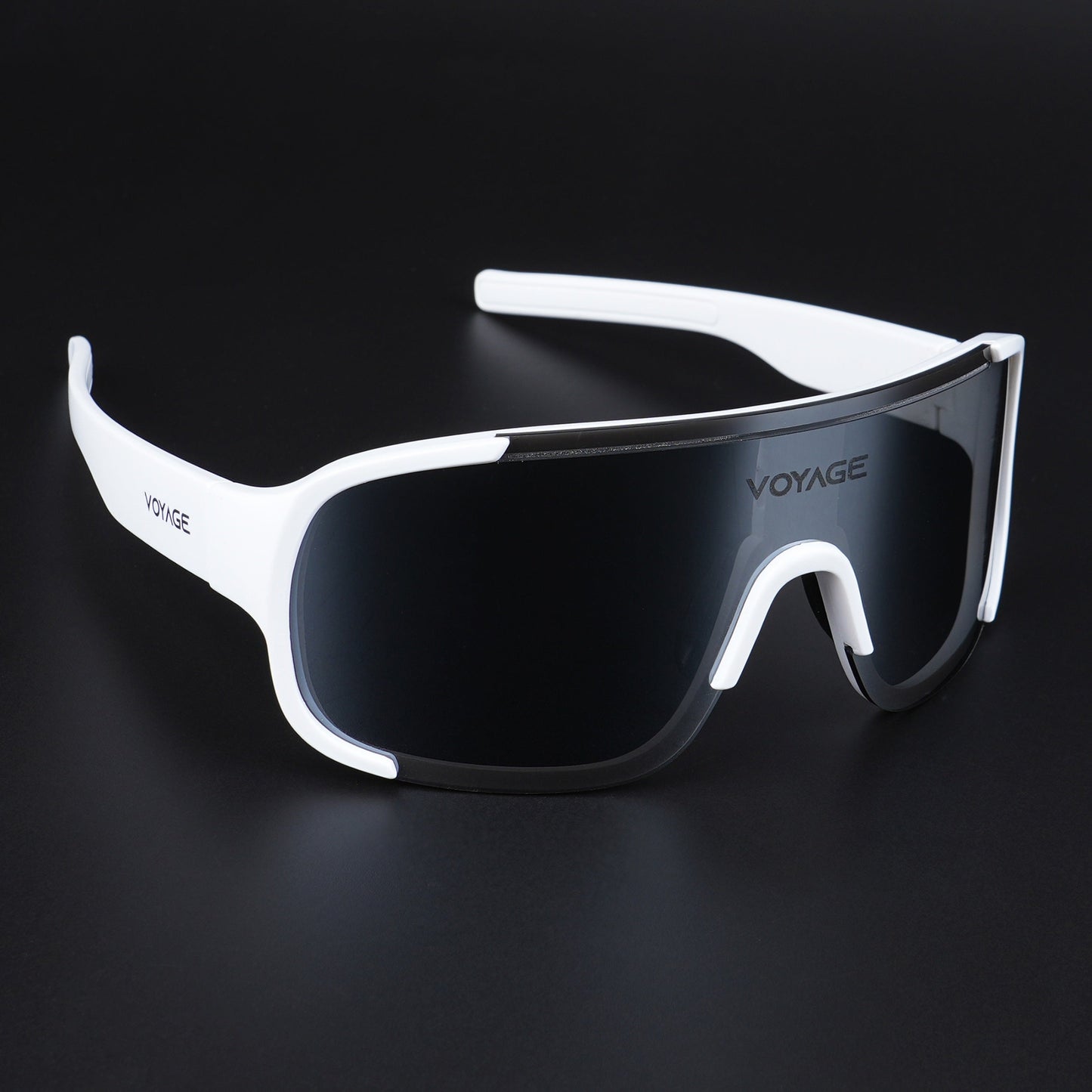 Drift Sunglasses (Grey Lens | White Frame - MG5514)