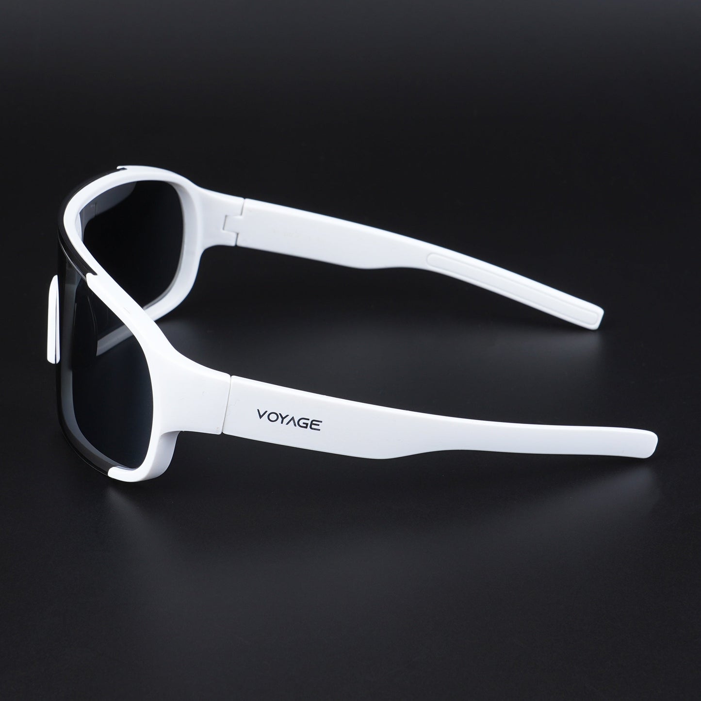 Drift Sunglasses (Grey Lens | White Frame - MG5514)