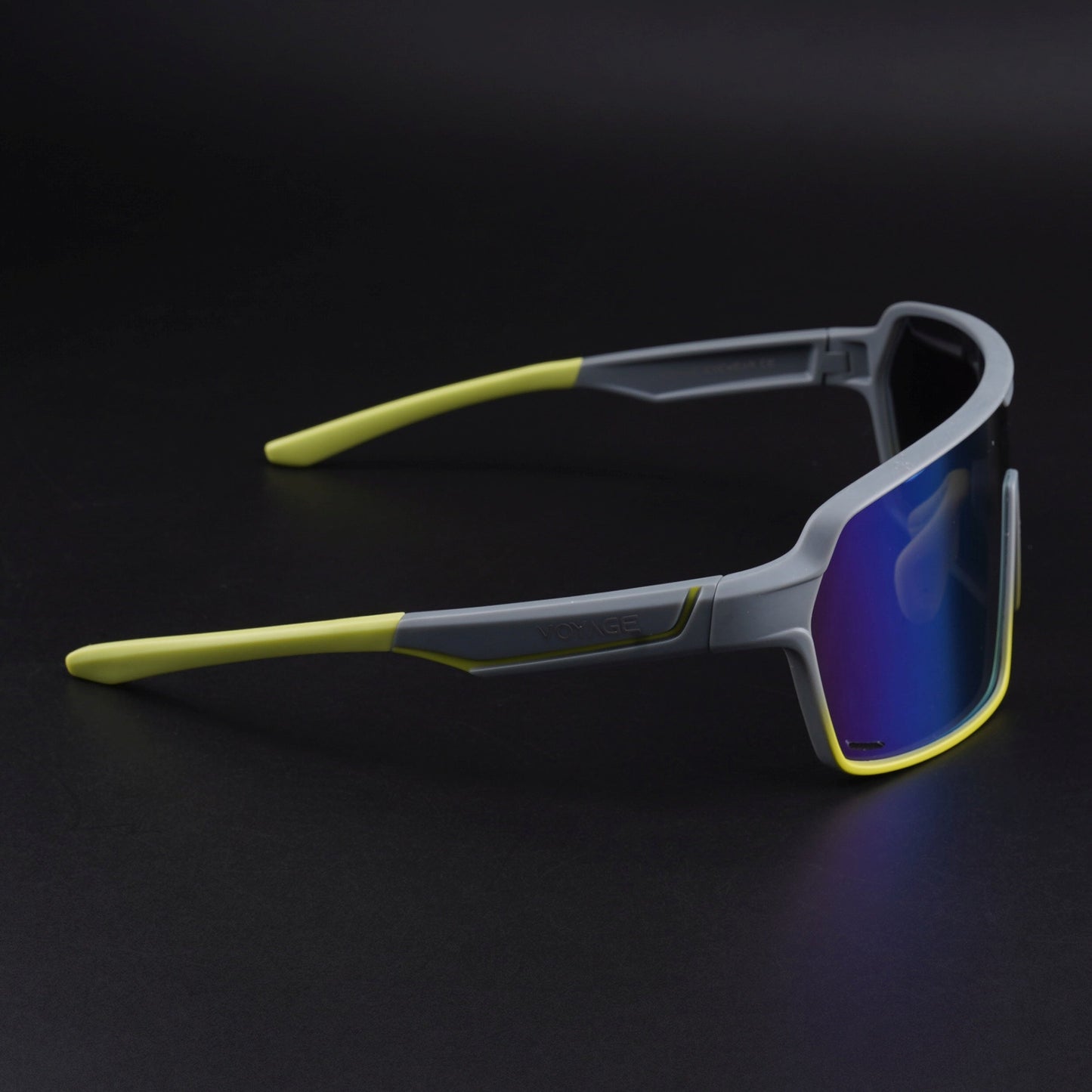 Voyage Select Drift Sunglasses (Grey Lens | Grey & Yellow Frame - SLMG6323)