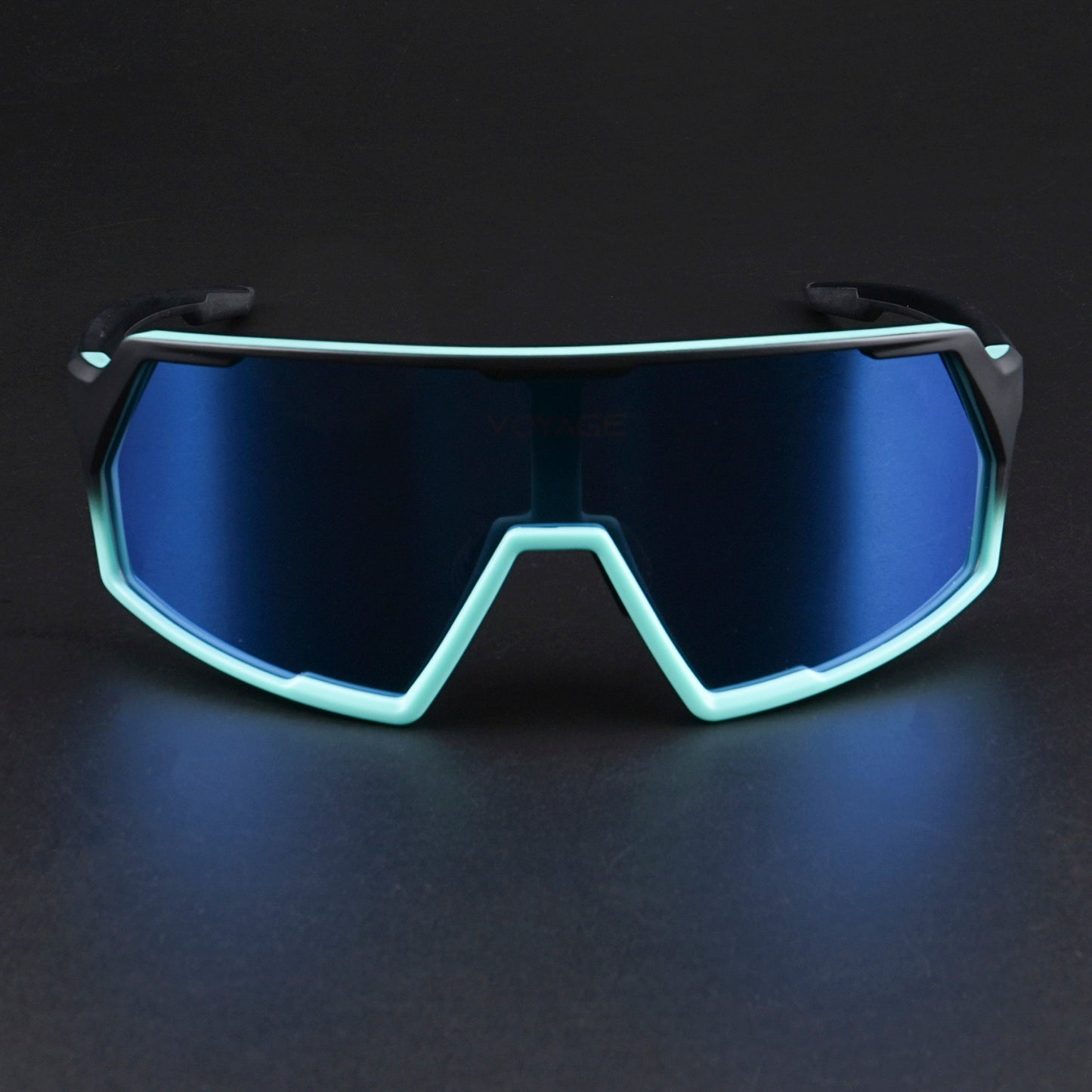 Voyage Select Drift Sunglasses (Blue Lens | Black & Sky Blue Frame - SLMG6331)