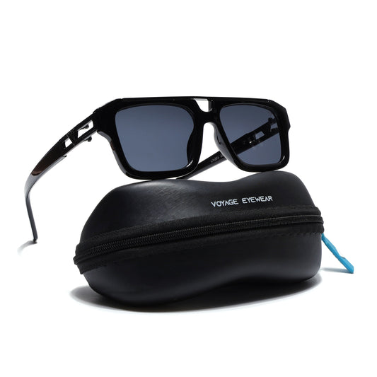 Wayfarer Sunglasses (Black Lens | Black Frame - MG5385)