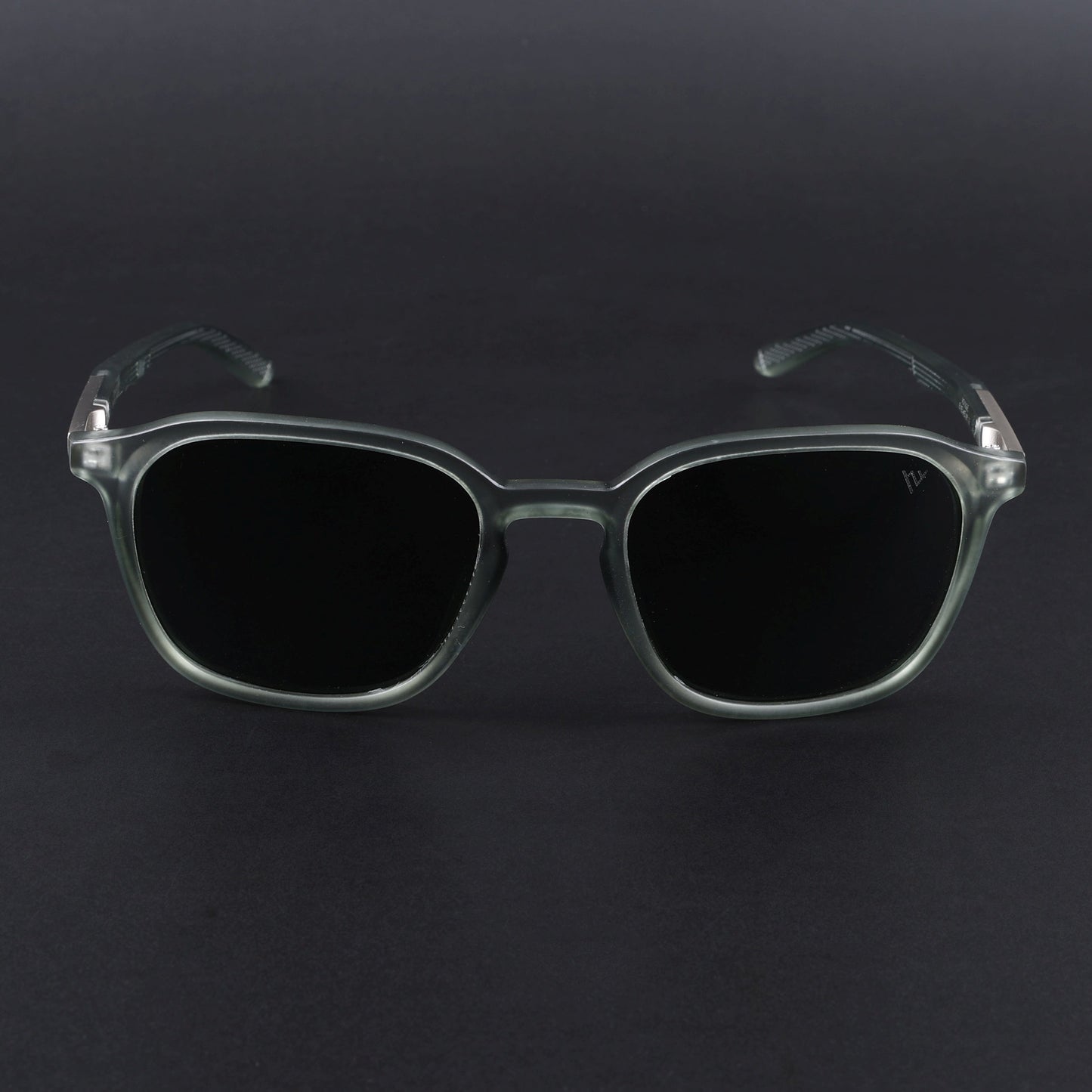 Square Polarized Sunglasses | Olive Lens | Olive Frame - PMG6796