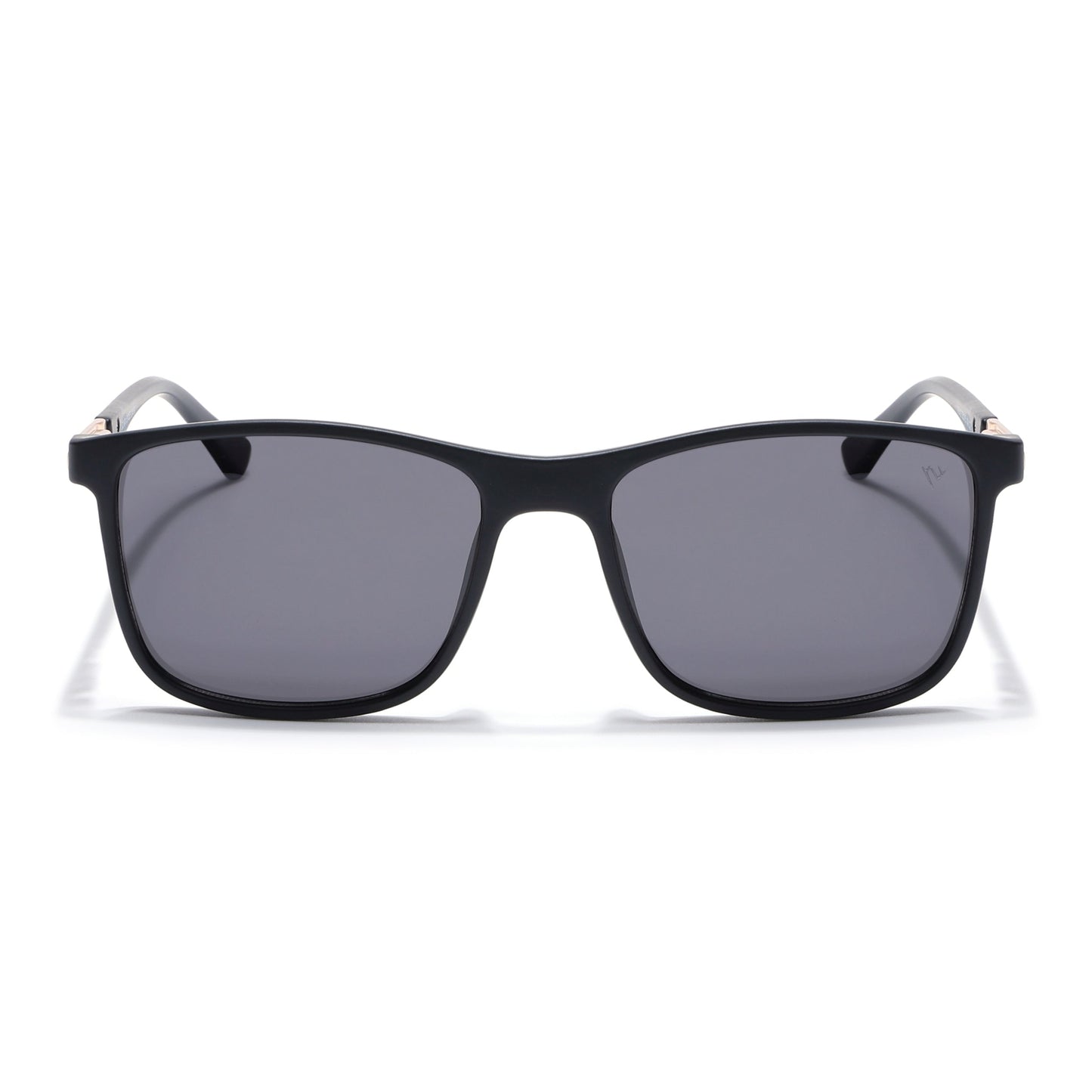 Wayfarer Polarized Sunglasses (Black Lens | Matt Black Frame - PMG5042)