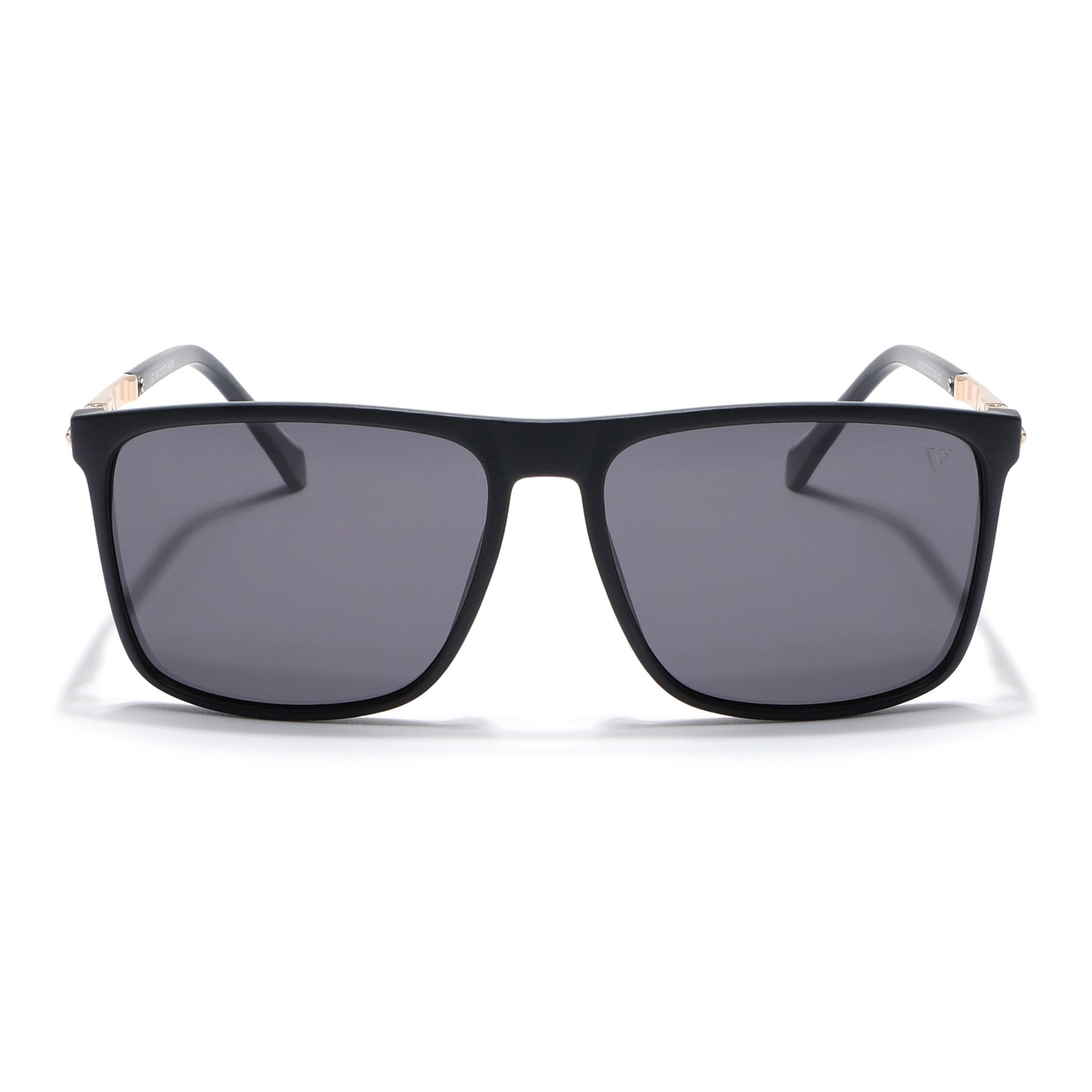Wayfarer Polarized Sunglasses (Black Lens | Matt Black Frame - PMG5046)