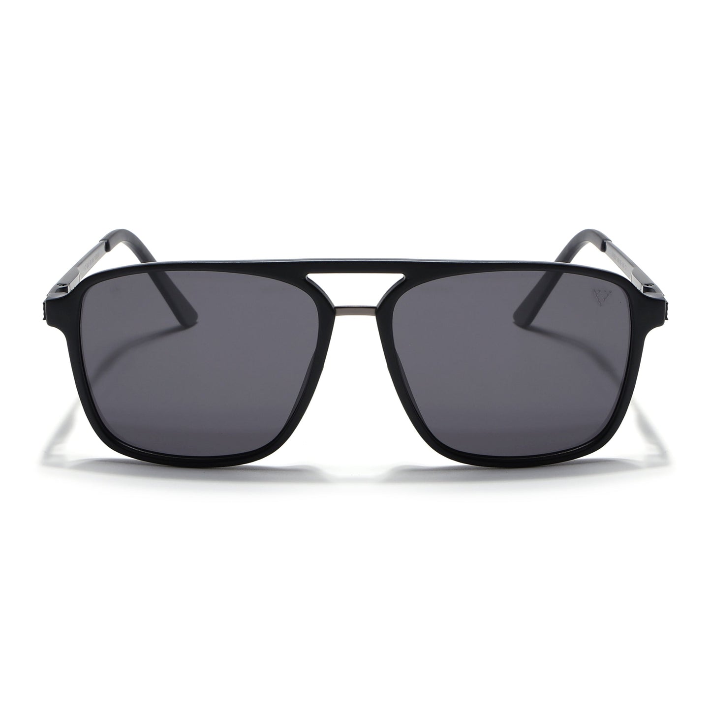 Nexus | Wayfarer Polarized Sunglasses (Black Lens | Matt Black Frame - PMG5053)