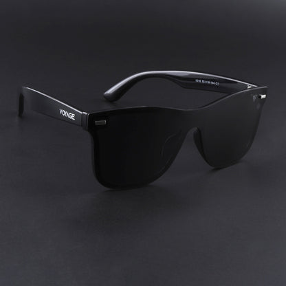 Mooze | Shine Black Polarized Wayfarer Sunglasses | PMG3979