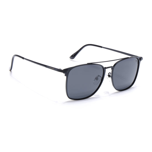 Wayfarer Polarized Sunglasses (Black Lens | Black Frame - PMG4984)