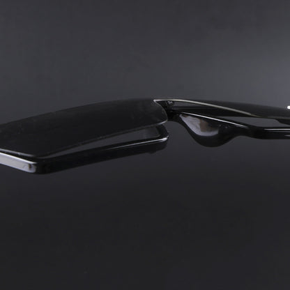 illume | Shine Black Polarized Wayfarer Sunglasses - PMG3970
