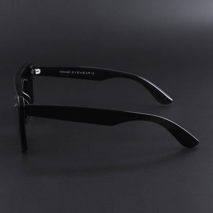 illume | Shine Black Polarized Wayfarer Sunglasses - PMG3970