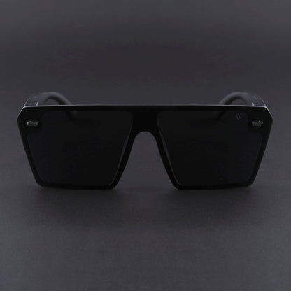 illume | Matte Black Polarized Wayfarer Sunglasses - PMG3972