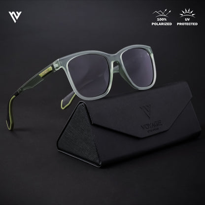 Active Green Polarized Wayfarer Sunglasses - PMG4468