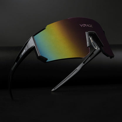 Drift Sunglasses (Multicolor Lens | Black Frame - MG5625)