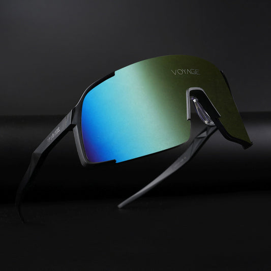 Drift Sunglasses (Multicolor Lens | Black Frame - MG5629)