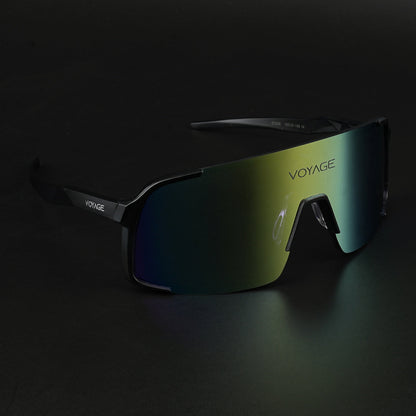 Drift Sunglasses (Multicolor Lens | Black Frame - MG5629)
