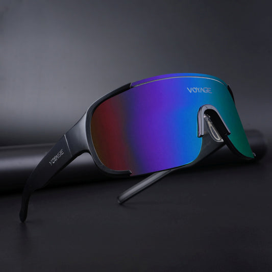 Drift Sunglasses (Multicolor Lens | Black Frame - MG5516)