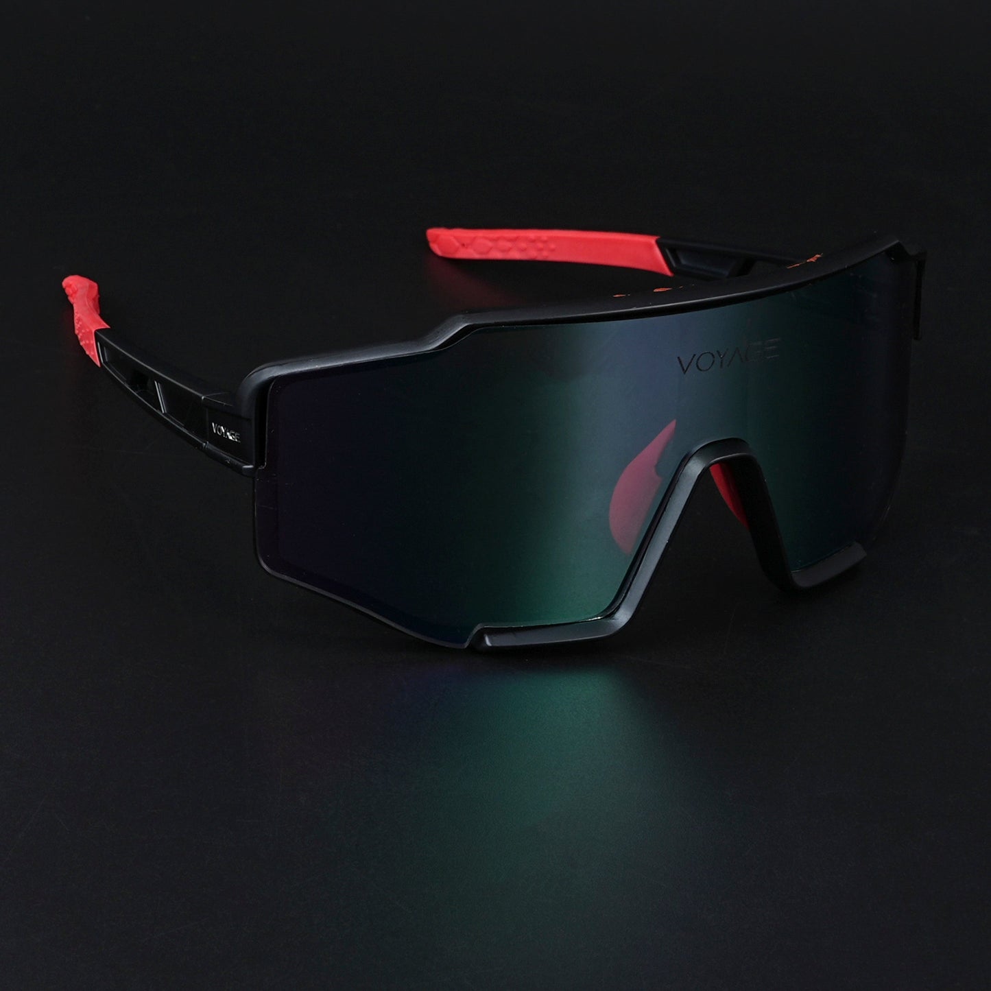 Drift Sunglasses (Multicolor Lens | Black Frame - MG5527)