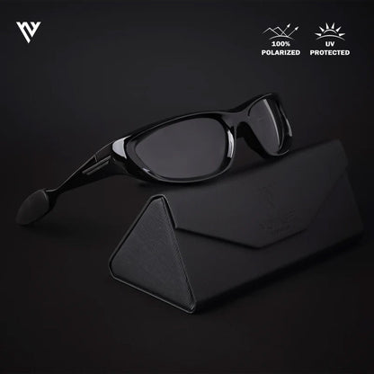 Echelon | Black Polarized Sunglasses - PMG4020