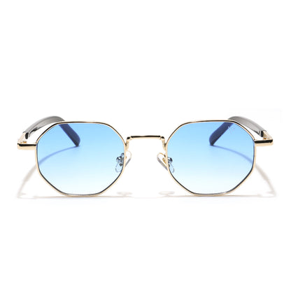 Zeal | Blue Round Sunglasses MG3773