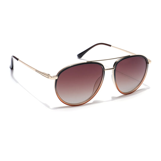 Voyage Select Aviator Sunglasses (Red Lens | Black & Wine Frame - SLPMG5932)